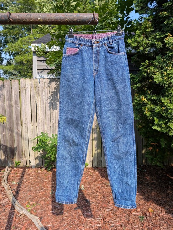 Levis Strauss Denim - Vintage 1980s Levi's "Student" 100% Cotton Acid Washed Jeans W28 L30